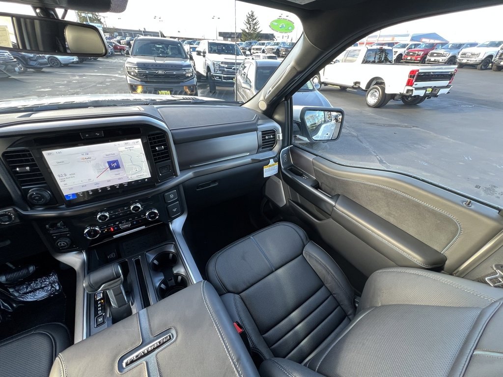 New 2025 Ford F150 Platinum w/ Equipment Group 702A High image 15