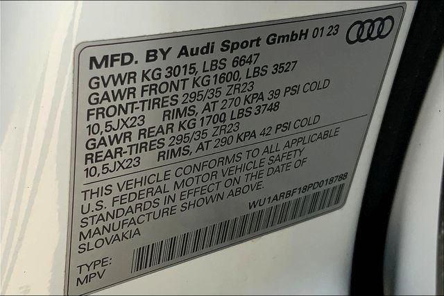 Used 2023 Audi RS Q8 4.0T image 34