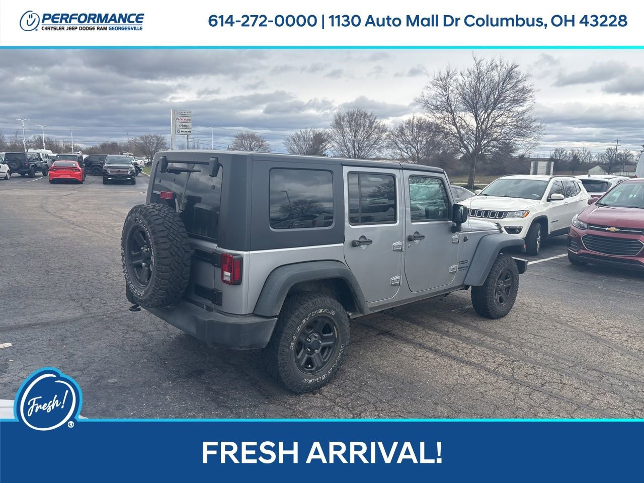 Used 2015 Jeep Wrangler Unlimited Sport image 4