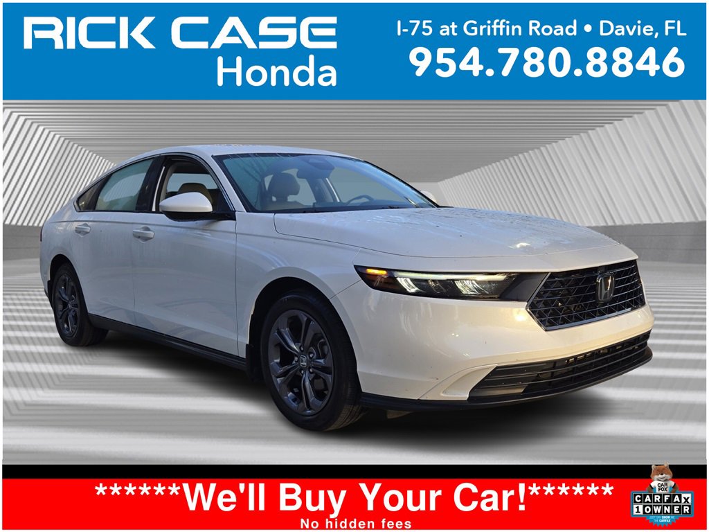 Certified 2023 Honda Accord EX