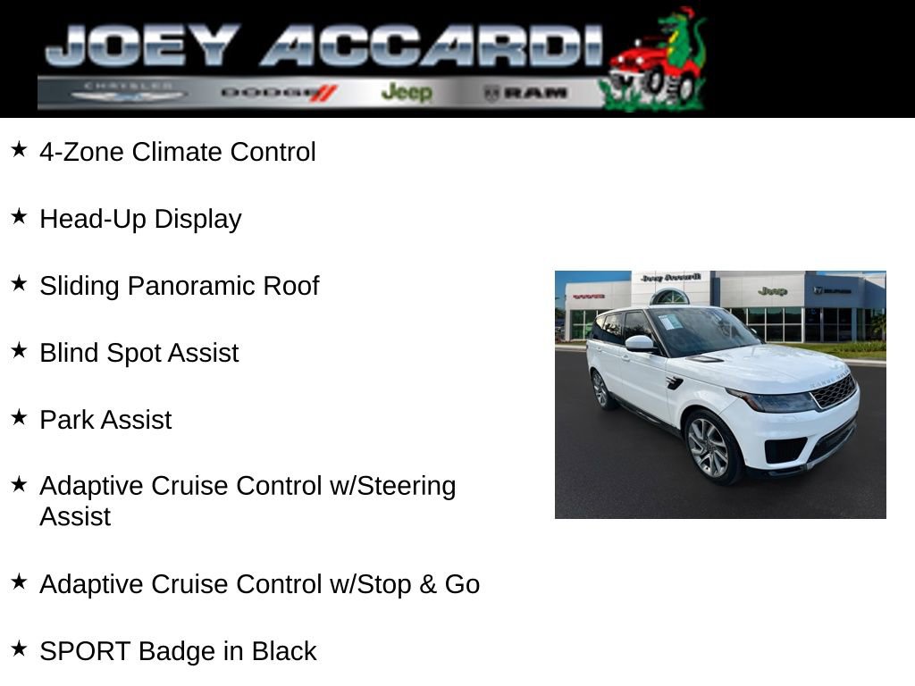 Used 2020 Land Rover Range Rover Sport HSE image 12