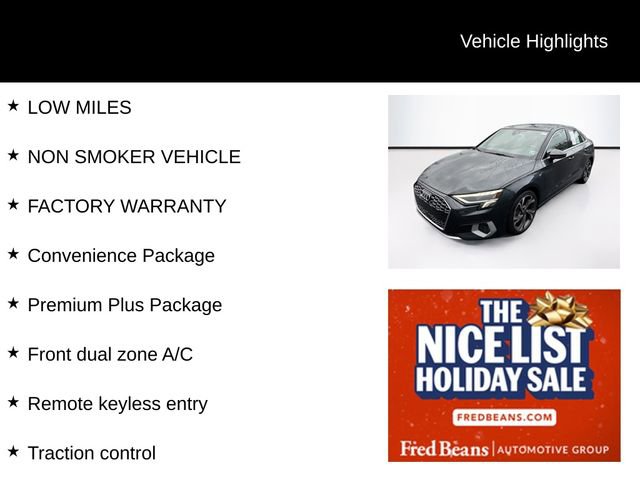 Used 2022 Audi A3 2.0T Premium Plus image 3