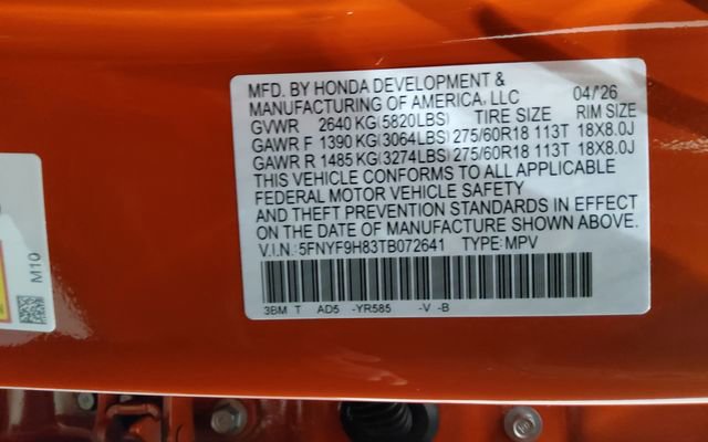 New 2026 Honda Passport TrailSport Elite image 39