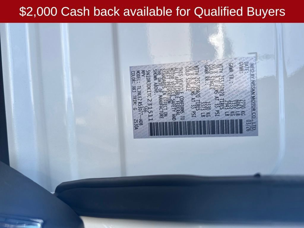 New 2026 Nissan Pathfinder Platinum image 31