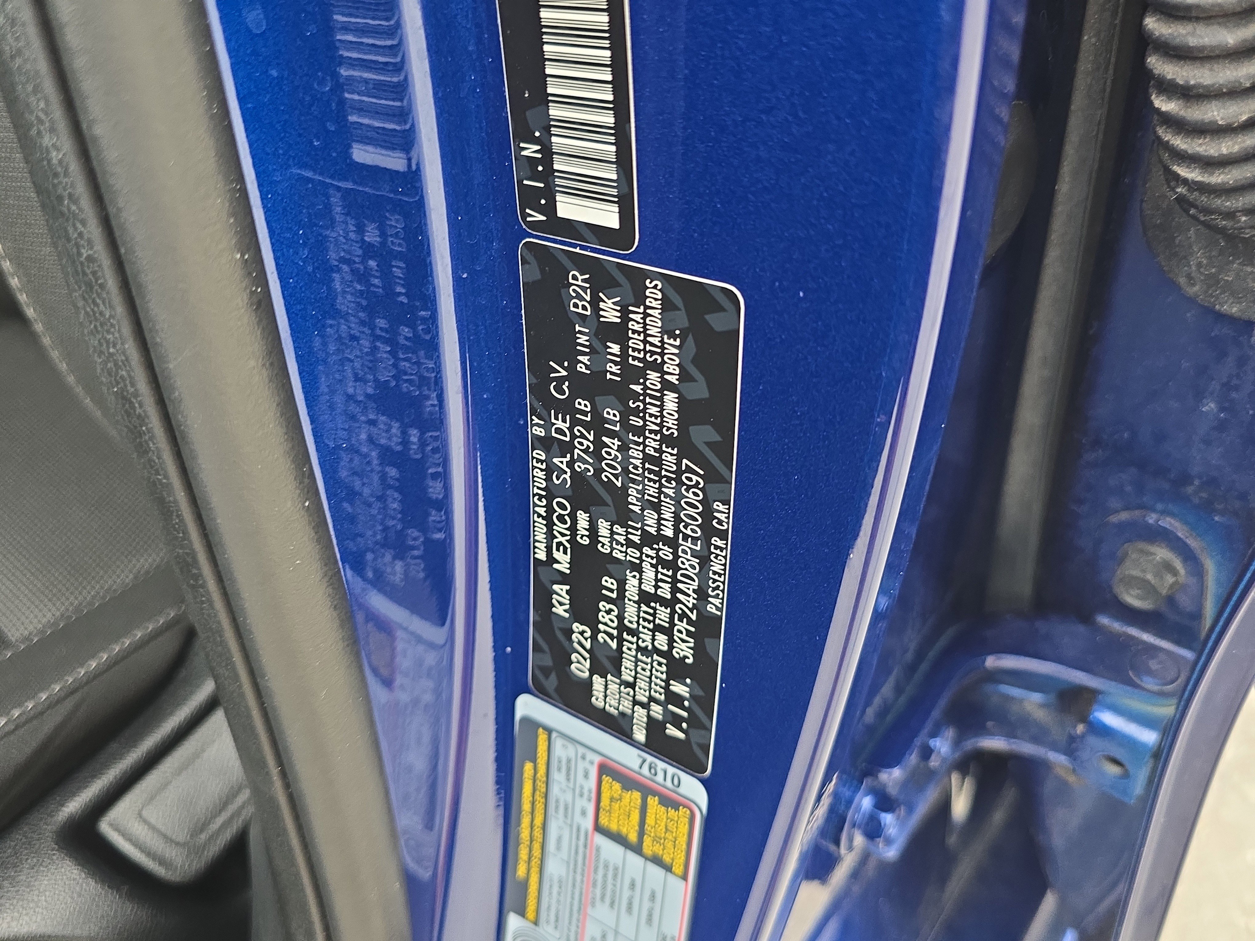 Certified 2023 Kia Forte LXS w/ LXS Technology Package FWD image 32