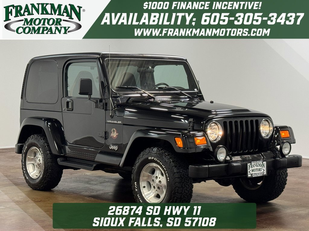 Used 2002 Jeep Wrangler Sahara