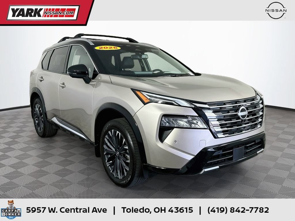 Certified 2026 Nissan Rogue Platinum w/ Platinum Premium Package