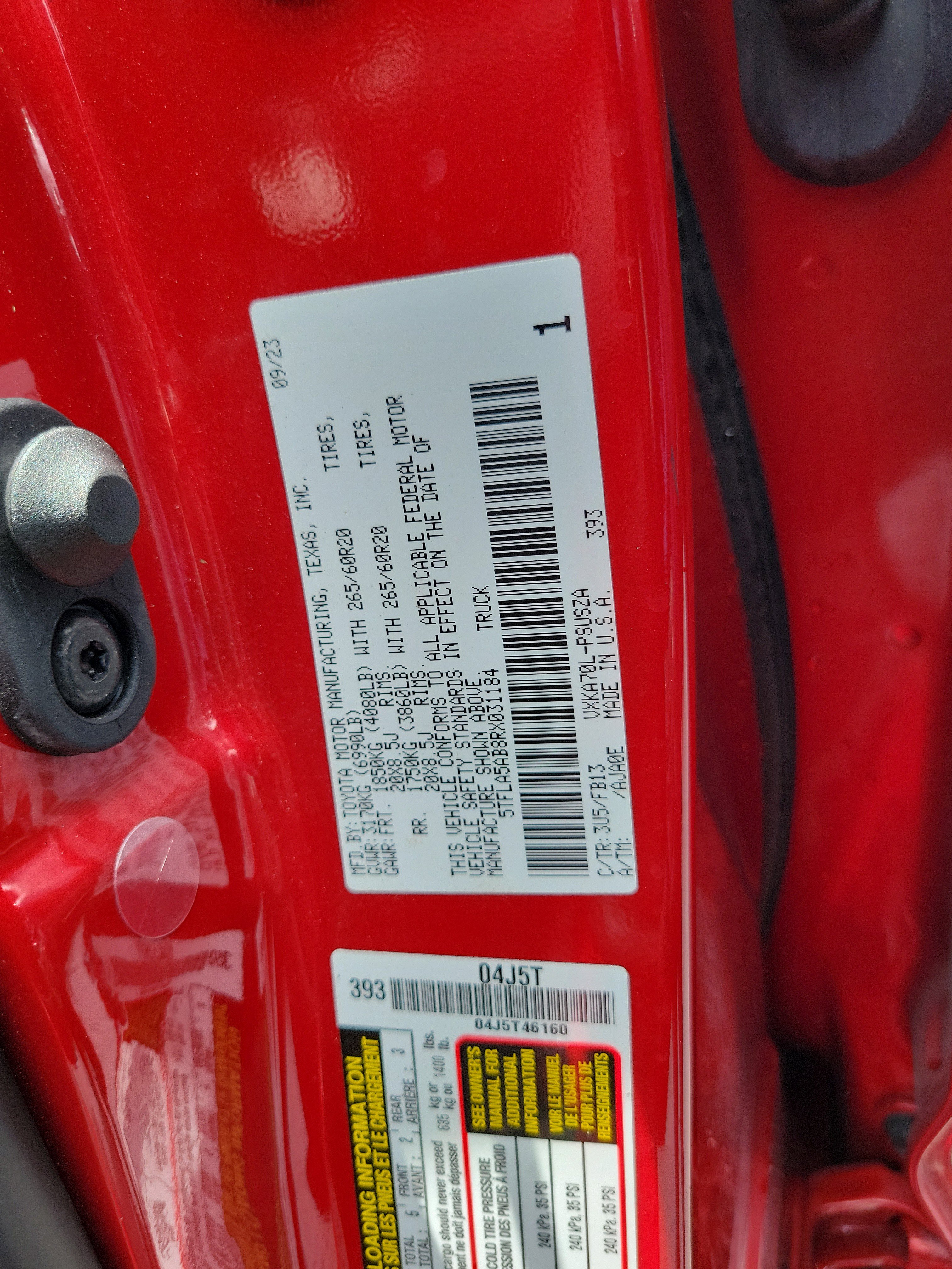 Used 2024 Toyota Tundra SR5 w/ SR5 Convenience Package RWD image 29