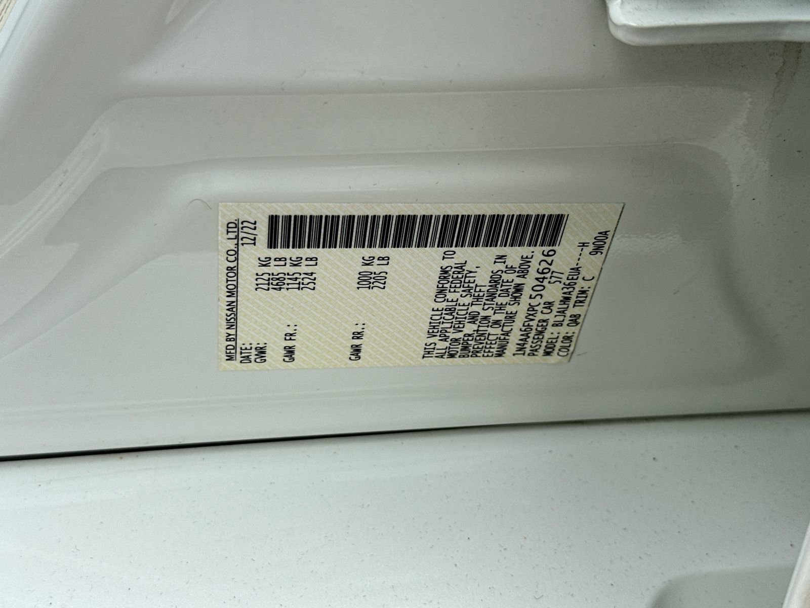 Used 2023 Nissan Maxima Platinum w/ Sport Mat Group image 33