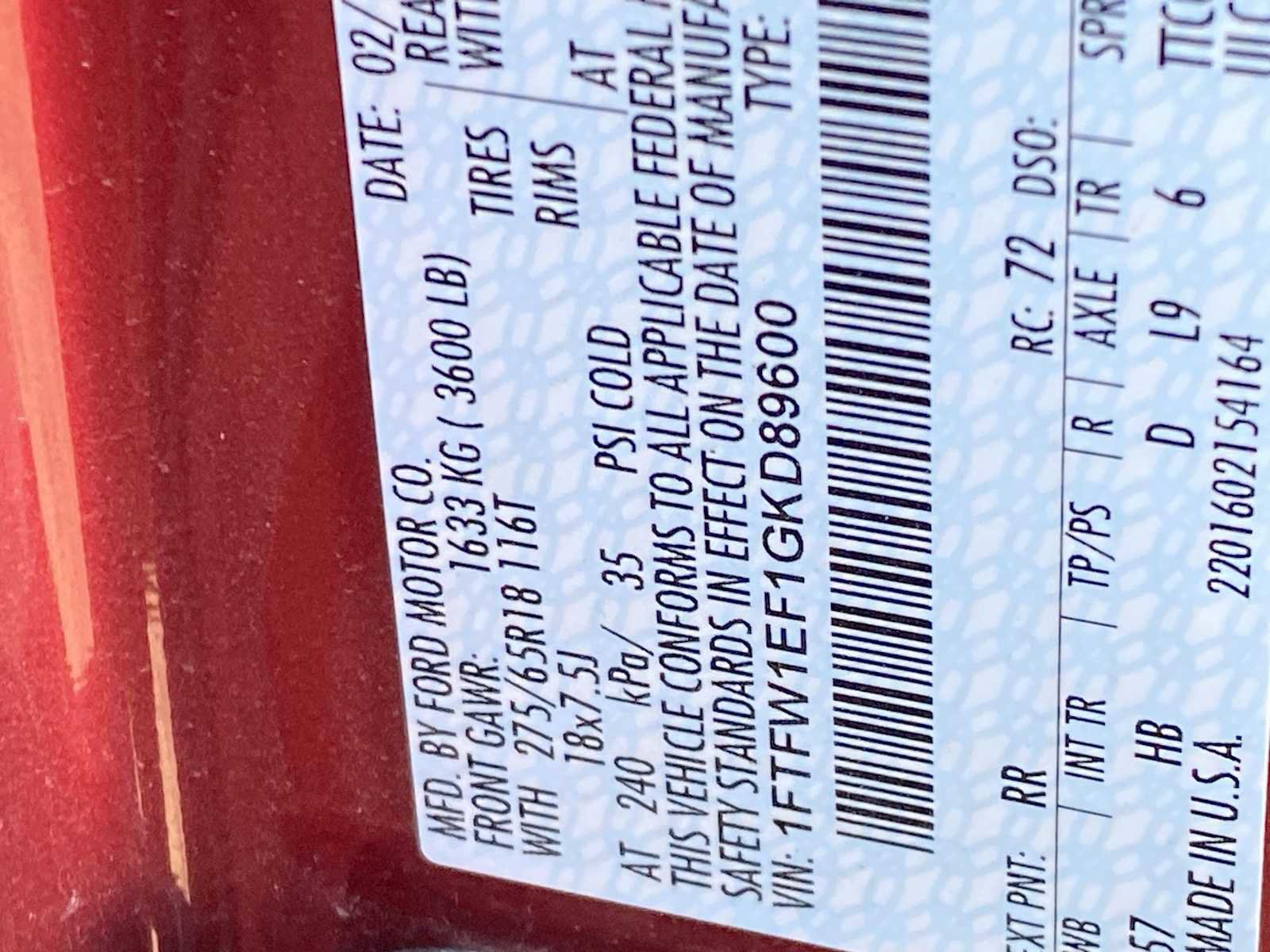 Used 2016 Ford F150 Lariat w/ Equipment Group 502A Luxury image 29