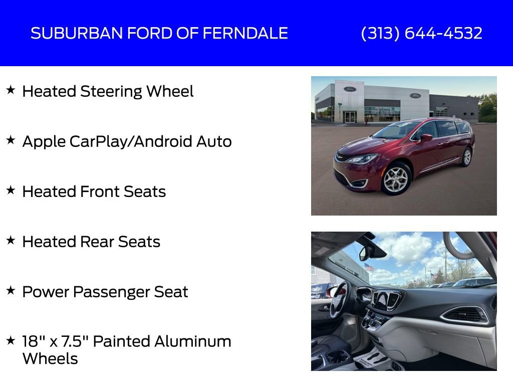 Used 2018 Chrysler Pacifica Touring-L Plus w/ Tire & Wheel Group image 21