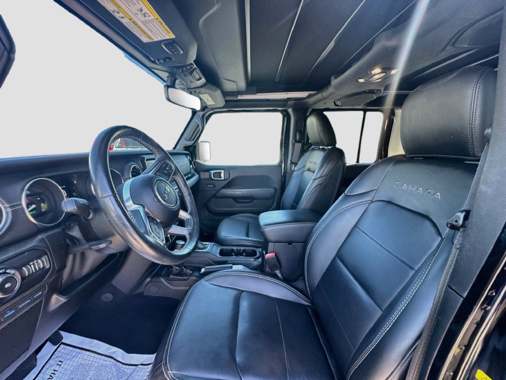 Certified 2021 Jeep Wrangler Unlimited Sahara w/ Cold Weather Group AWD/4WD image 23
