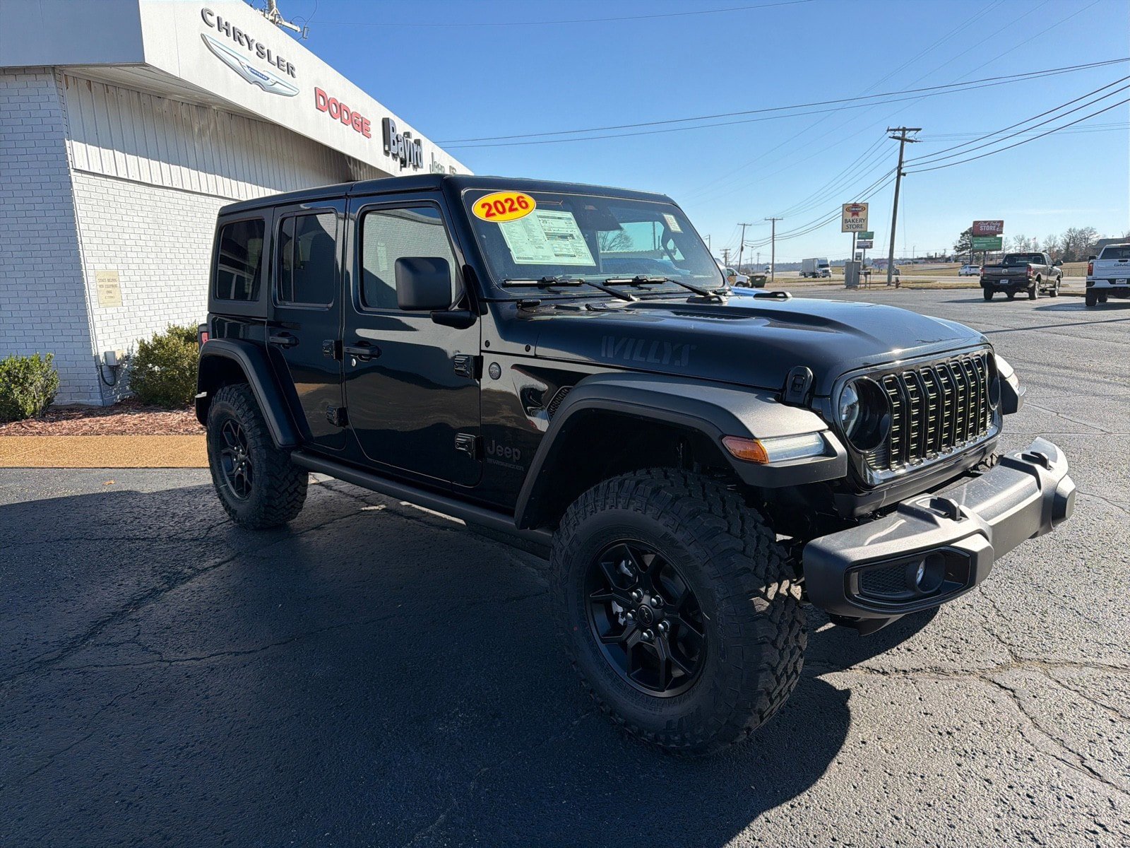 New 2026 Jeep Wrangler Unlimited Sport