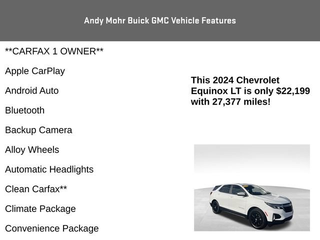 Used 2024 Chevrolet Equinox LT FWD image 4