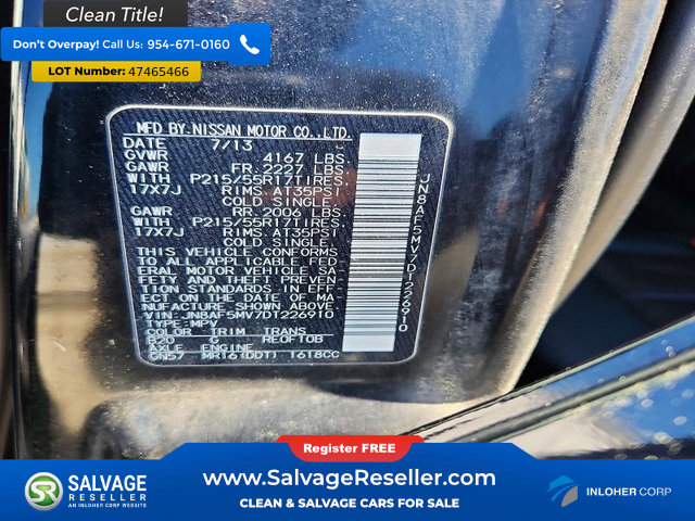 Used 2013 Nissan Juke SL AWD/4WD image 17