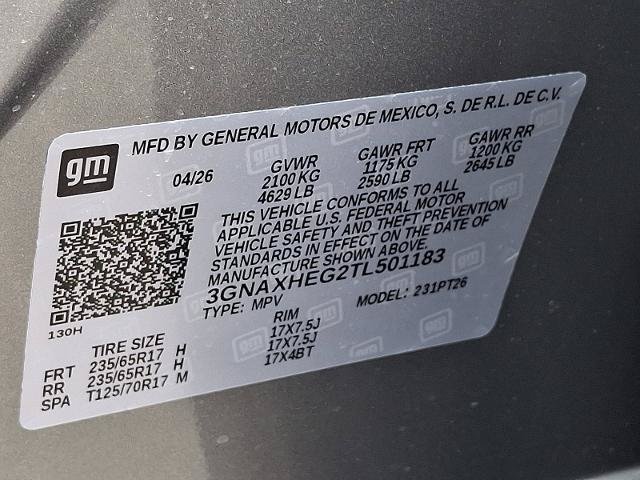 New 2026 Chevrolet Equinox LT w/ Safety and Technology Package FWD image 12