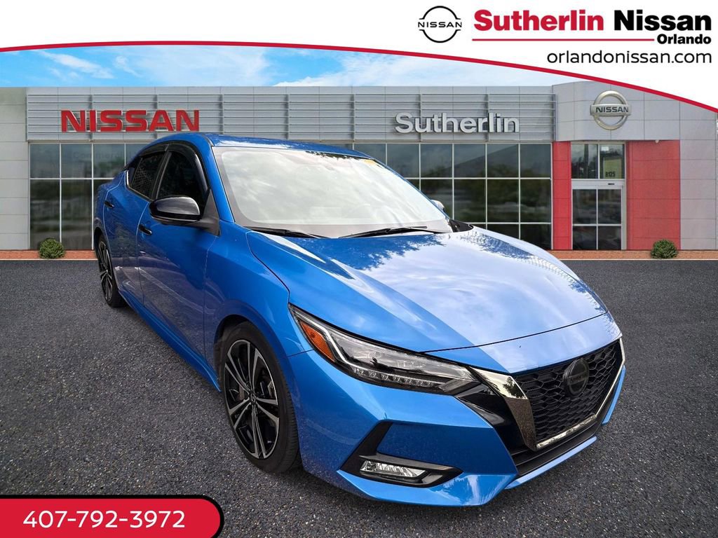 Used 2020 Nissan Sentra SR w/ Premium Package FWD image 1