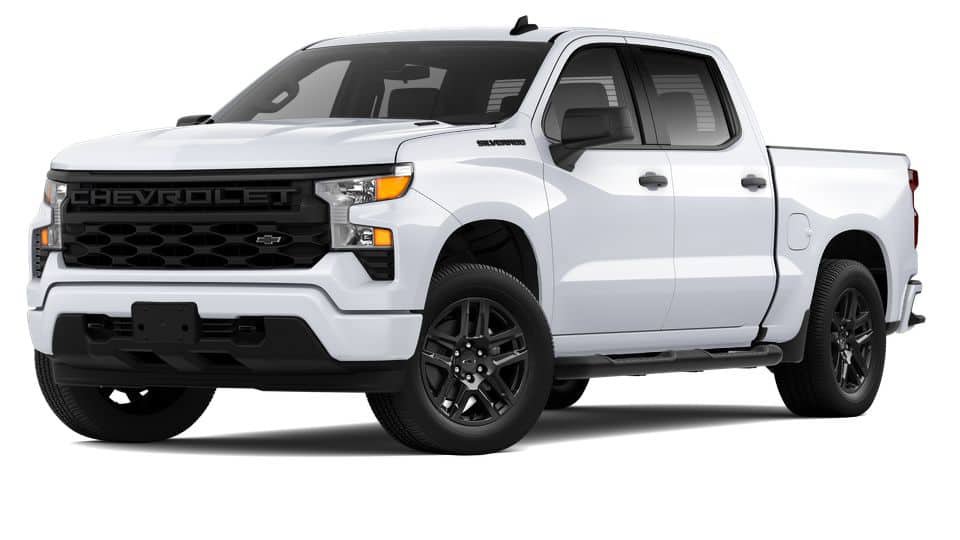New 2024 Chevrolet Silverado 1500 Custom w/ LPO, Dark Essentials Package RWD image 26