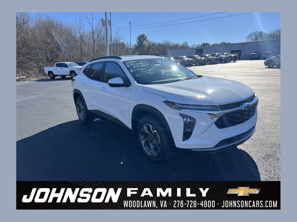 New 2026 Chevrolet Trax LT w/ Sunroof Package