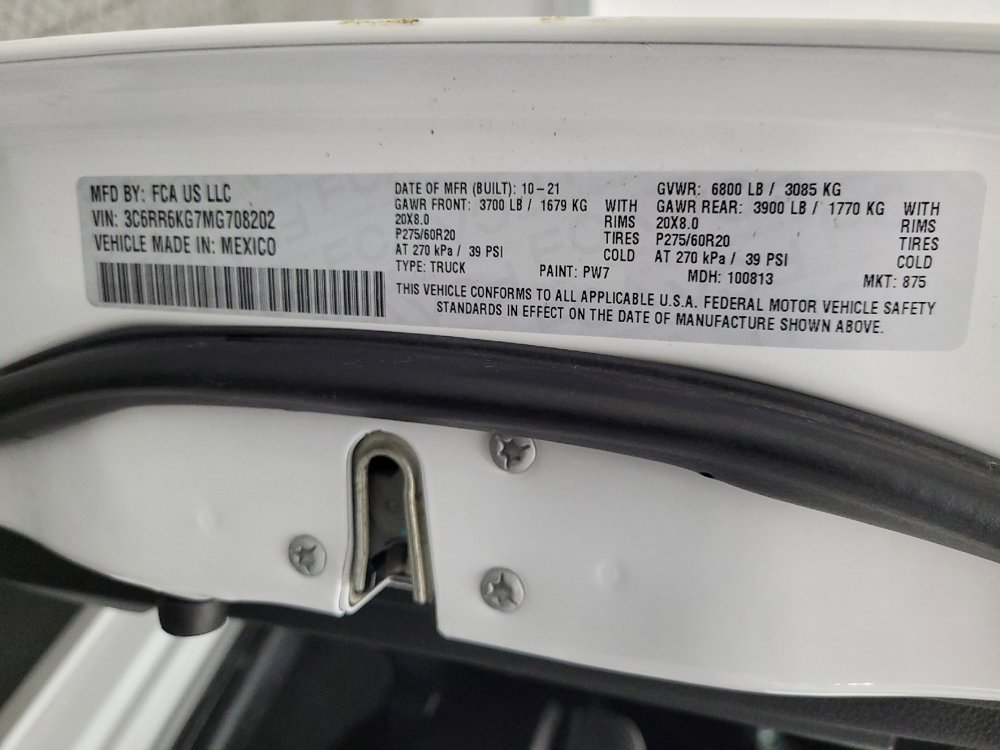 Used 2021 RAM 1500 Tradesman w/ Tradesman SXT Package image 33