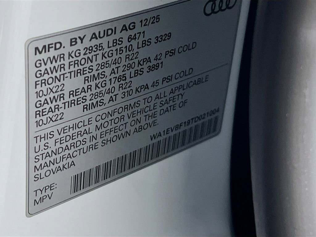New 2026 Audi Q8 Premium Plus AWD/4WD image 28