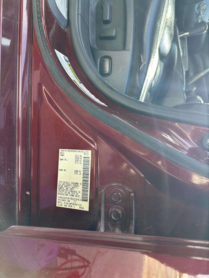 Used 2013 Nissan Maxima 3.5 SV w/ Sport Pkg image 26