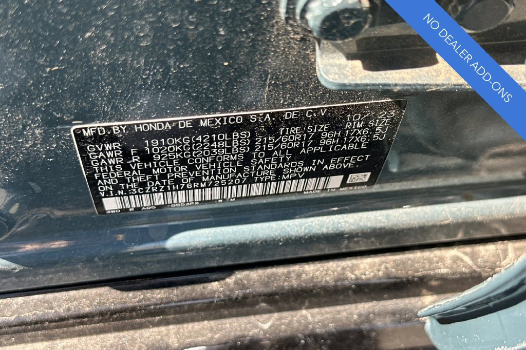Certified 2024 Honda HR-V EX-L image 31