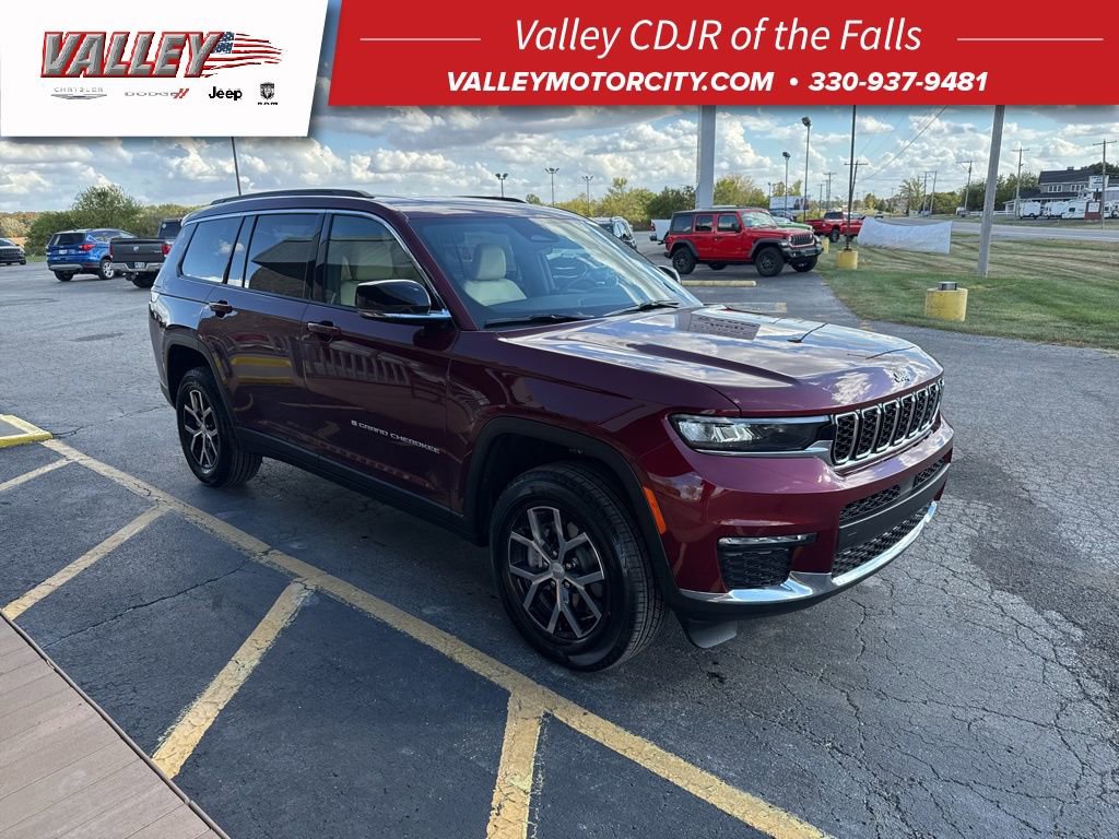 New 2025 Jeep Grand Cherokee L Limited w/ Trailer Tow Package AWD/4WD 360° Tour