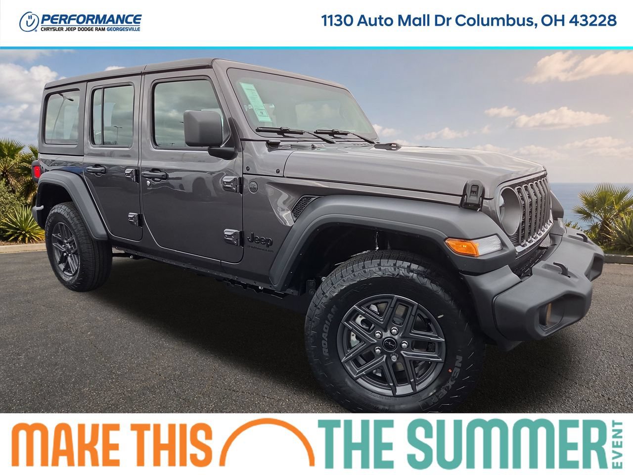 New 2026 Jeep Wrangler Unlimited Sport