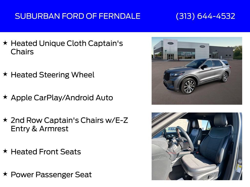Used 2025 Ford Explorer ST-Line AWD/4WD image 13