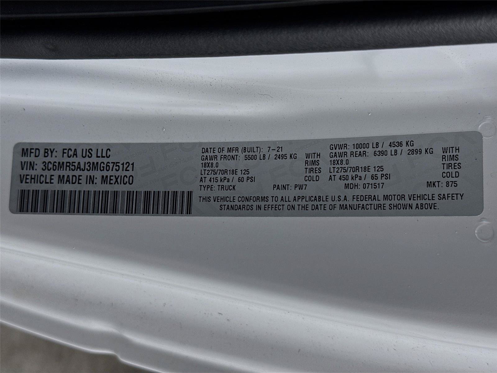 Used 2021 RAM 2500 Tradesman AWD/4WD image 13
