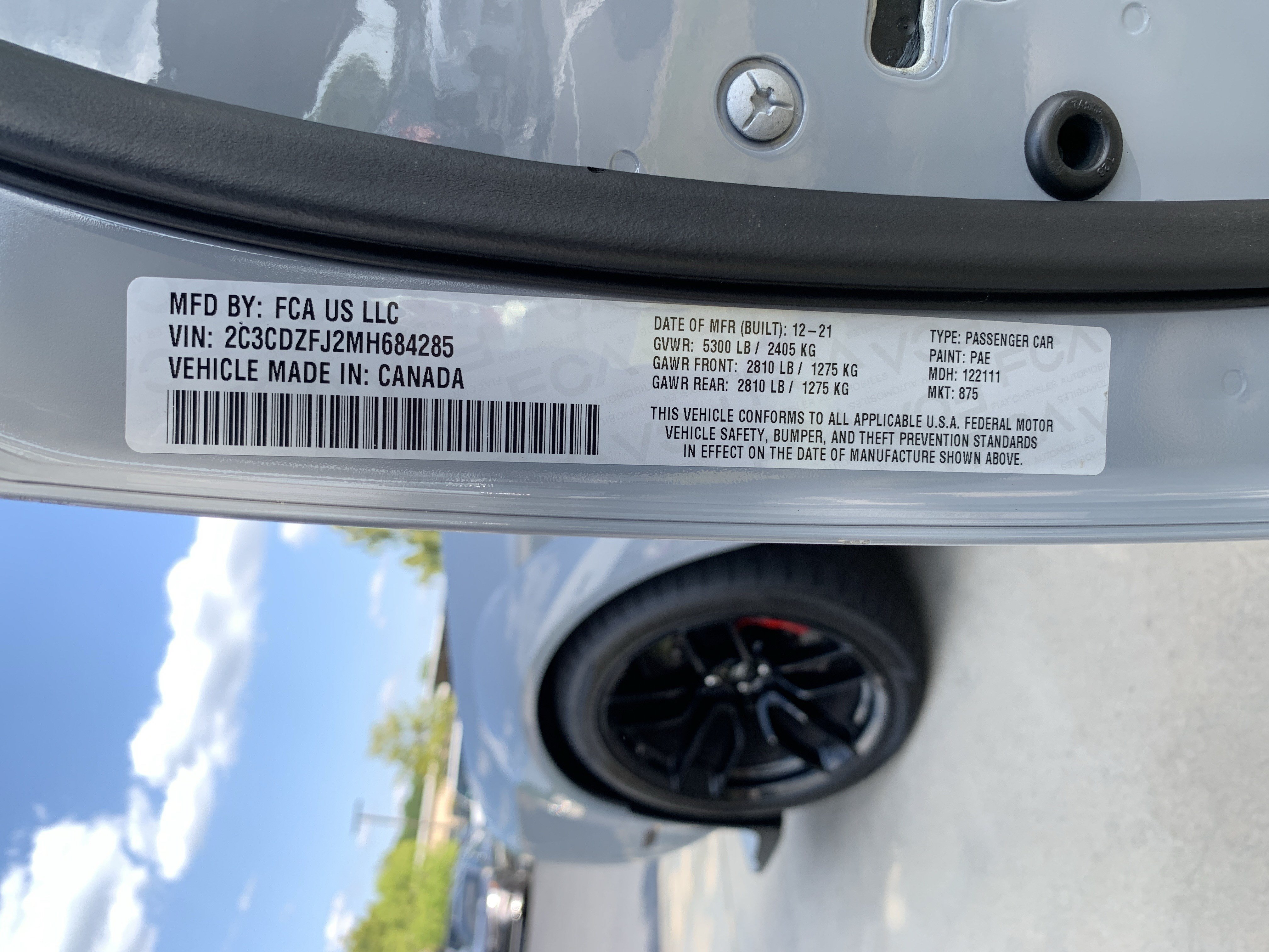 Used 2021 Dodge Challenger R/T Scat Pack RWD image 36