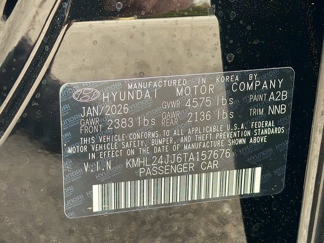 New 2026 Hyundai Sonata Blue image 31