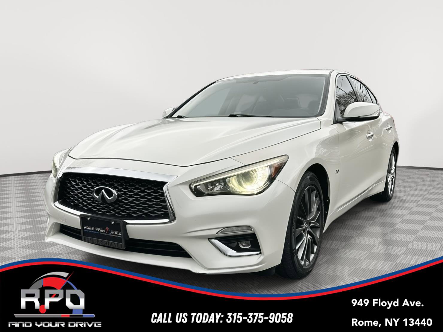 Used 2018 INFINITI Q50 Luxe