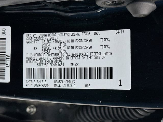 Used 2019 Toyota Tundra Limited image 31