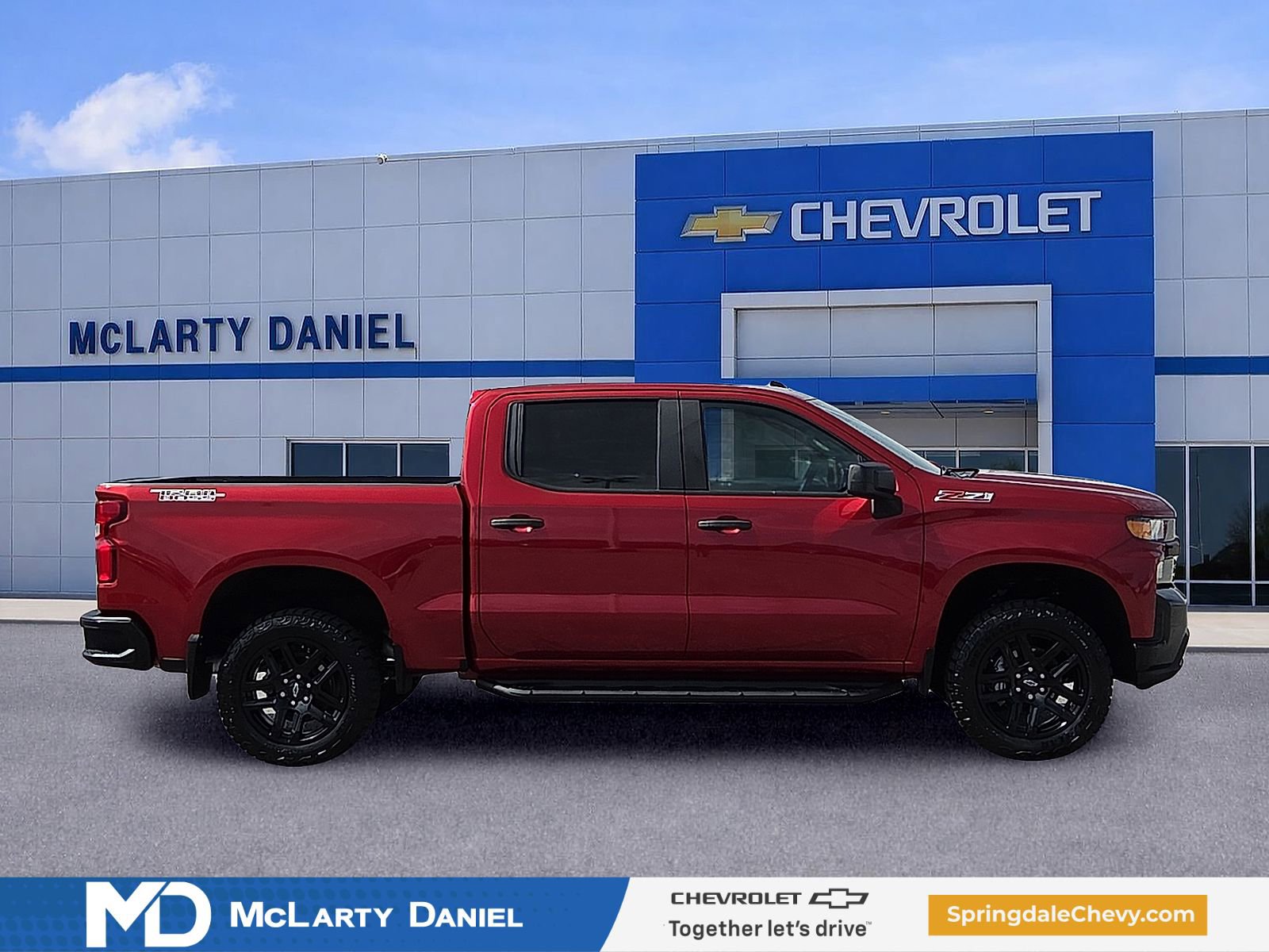 Certified 2021 Chevrolet Silverado 1500 Custom Trail Boss AWD/4WD image 6