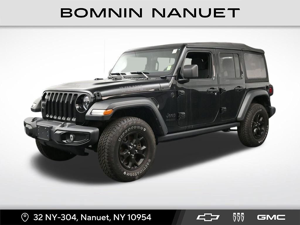 Used 2022 Jeep Wrangler Unlimited Sport image 1