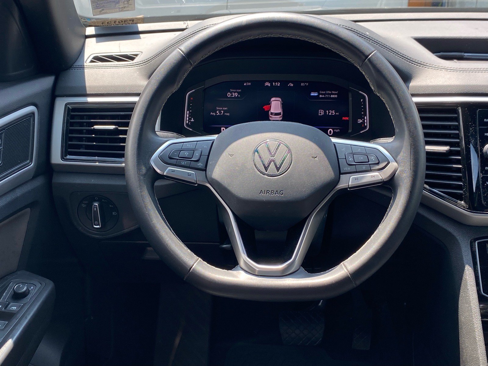 Certified 2023 Volkswagen Atlas Cross Sport SE w/ Panoramic Sunroof Package AWD/4WD image 2