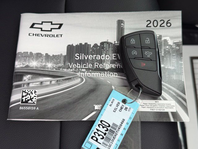 Certified 2026 Chevrolet Silverado EV W/T w/ LPO, Custom Package AWD/4WD image 57