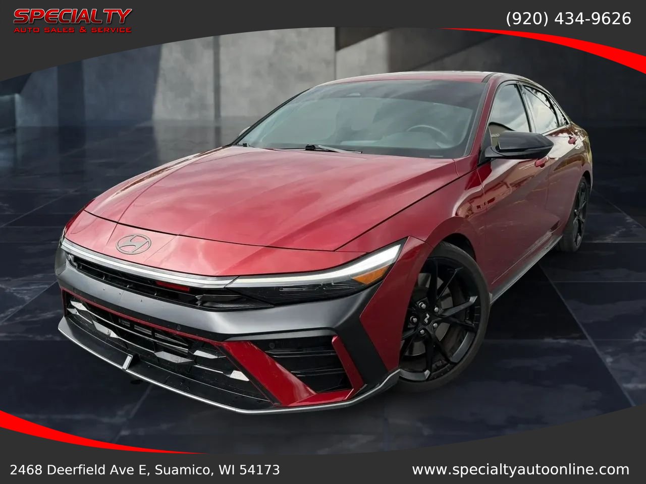 Used 2025 Hyundai Elantra N FWD image 1