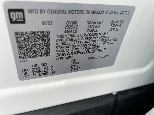 Used 2024 Chevrolet Equinox LT w/ LPO, Floor Liner Package image 28