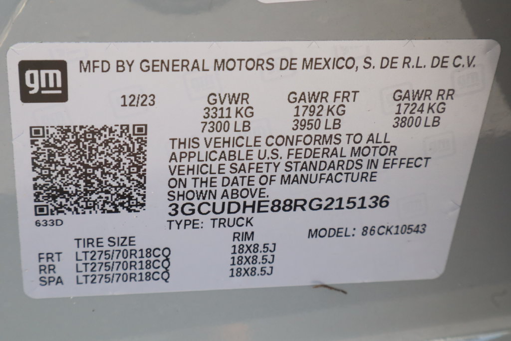 Certified 2024 Chevrolet Silverado 1500 ZR2 w/ ZR2 Bison Edition AWD/4WD image 36