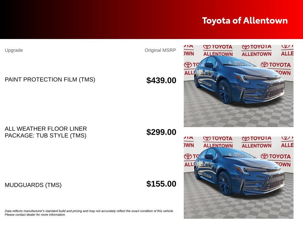 Used 2025 Toyota Corolla SE AWD/4WD image 5