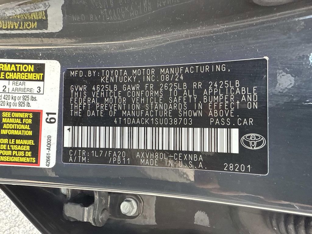 Certified 2025 Toyota Camry LE image 13