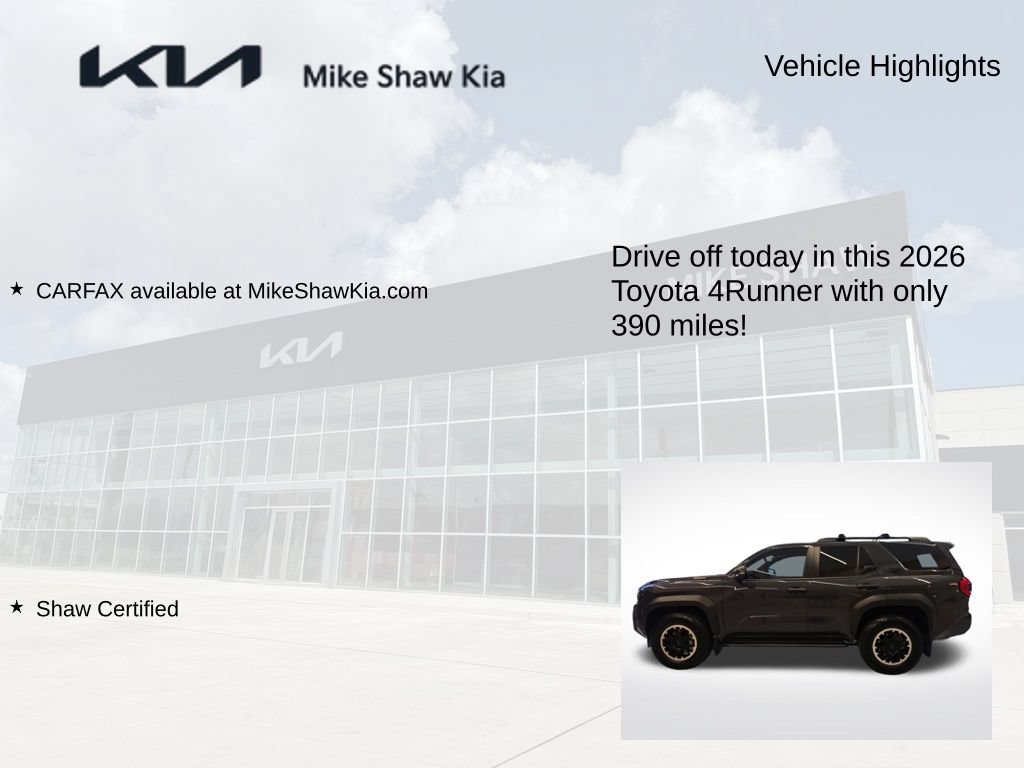 Used 2026 Toyota 4Runner TRD Off-Road Premium w/ Tow Technology Package AWD/4WD image 9