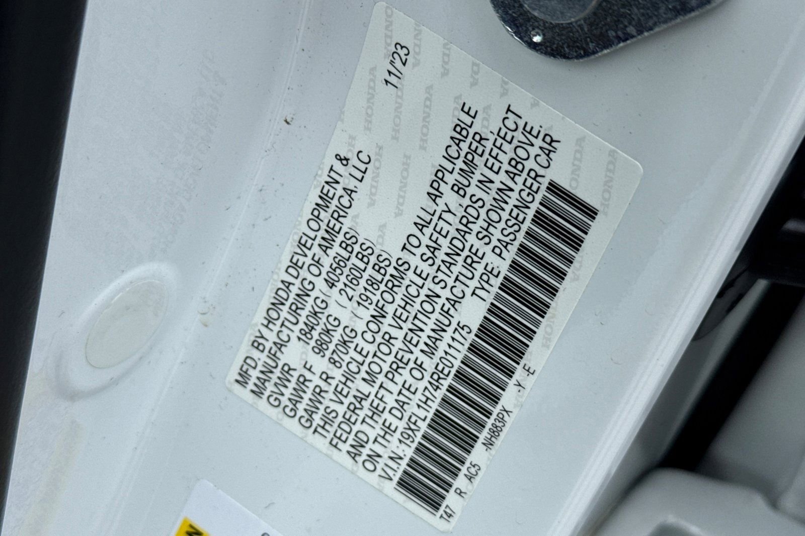 Used 2024 Honda Civic EX-L image 28