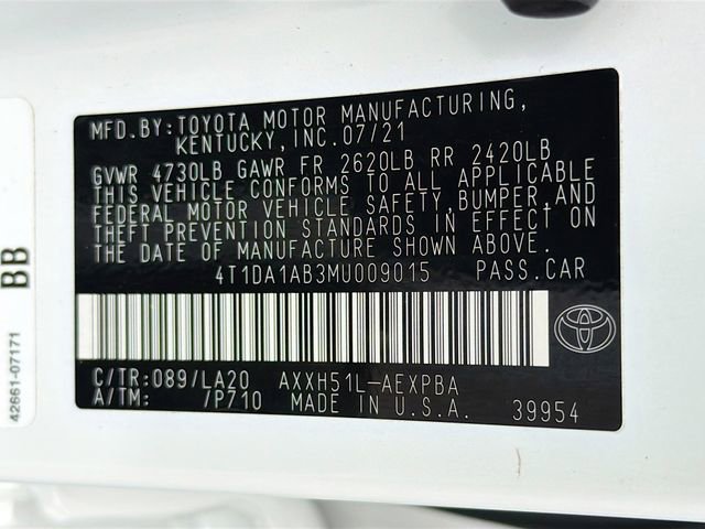 Used 2021 Toyota Avalon Limited w/ Advanced Safety Package FWD image 34