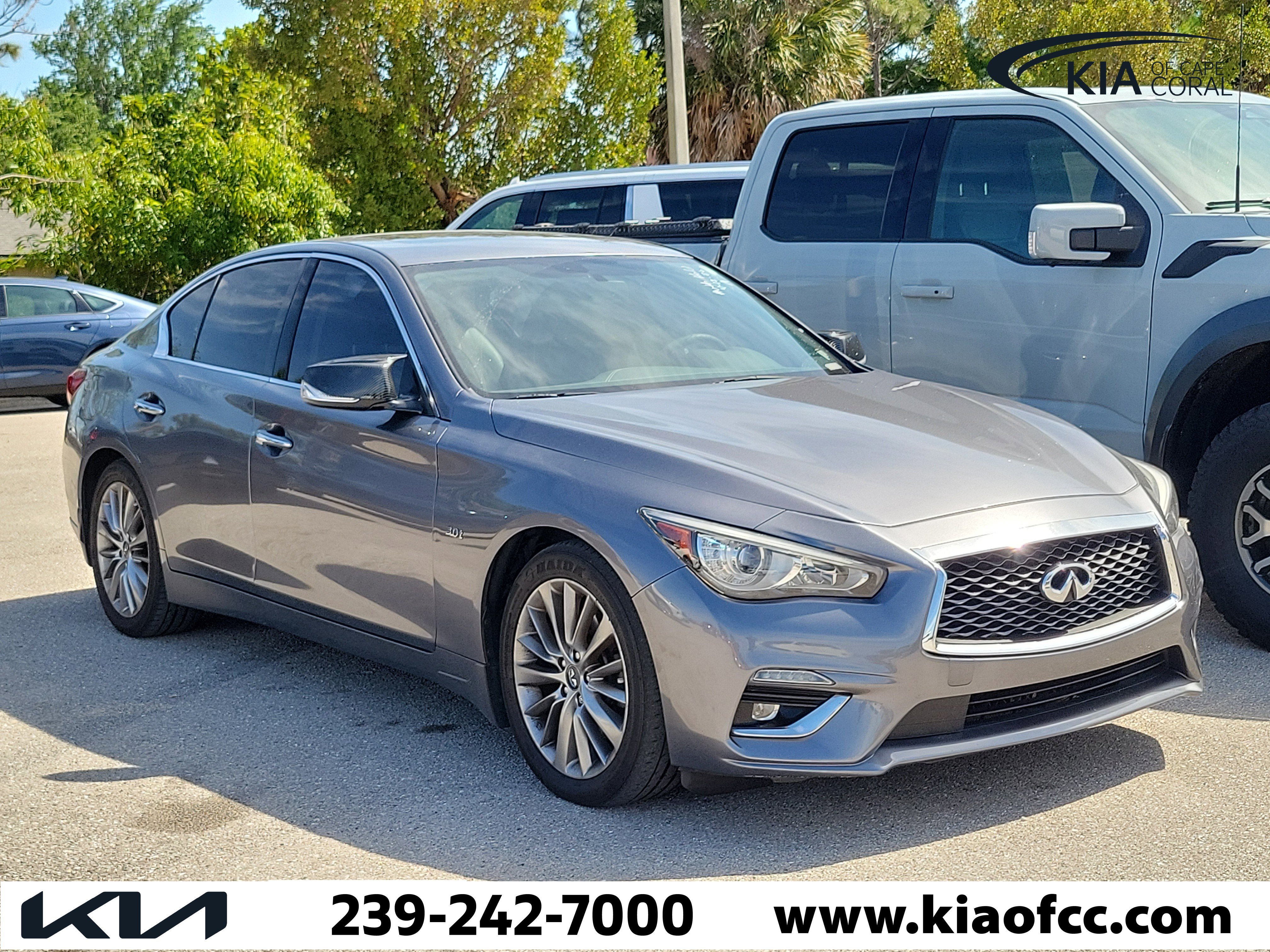 Used 2019 INFINITI Q50 Luxe image 1