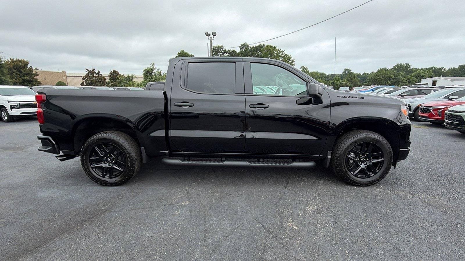 New 2026 Chevrolet Silverado 1500 Custom w/ Turbomax Blackout Package RWD image 4