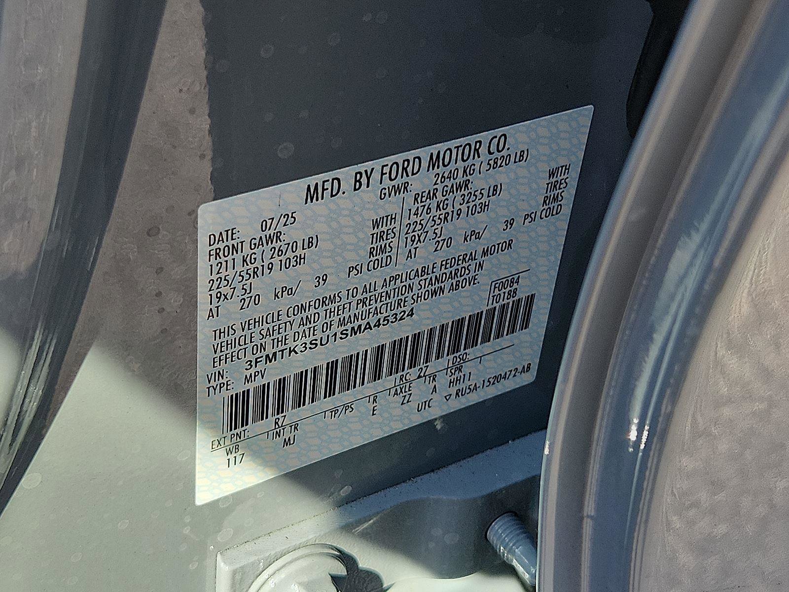 New 2025 Ford Mustang Mach-E Premium w/ Sport Appearance Package image 11